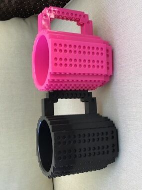 Build on brick mug set